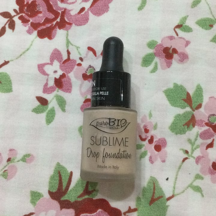 photo of PuroBIO Cosmetico Sublime Foundation shared by @danielastaianoo on  30 Jun 2022 - review