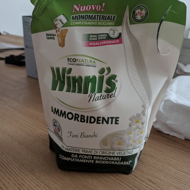 review photo of Winni's Naturel Ammorbidente eliotropico e Muschio Bianco shared by @ciakemarusia on 29 Jul 2021 - review