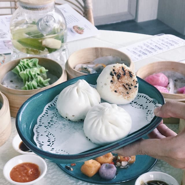 Photo of the dish “Pan fried mushroom bun”