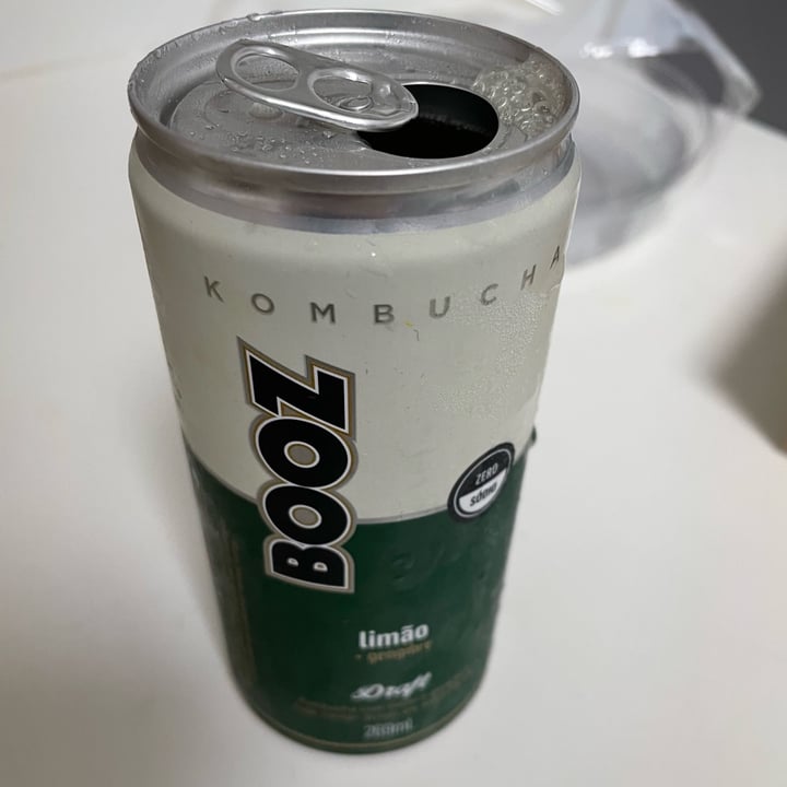 photo of Booz Kombucha Kombucha limão e gengibre shared by @rurosrmb on  10 Jun 2022 - review