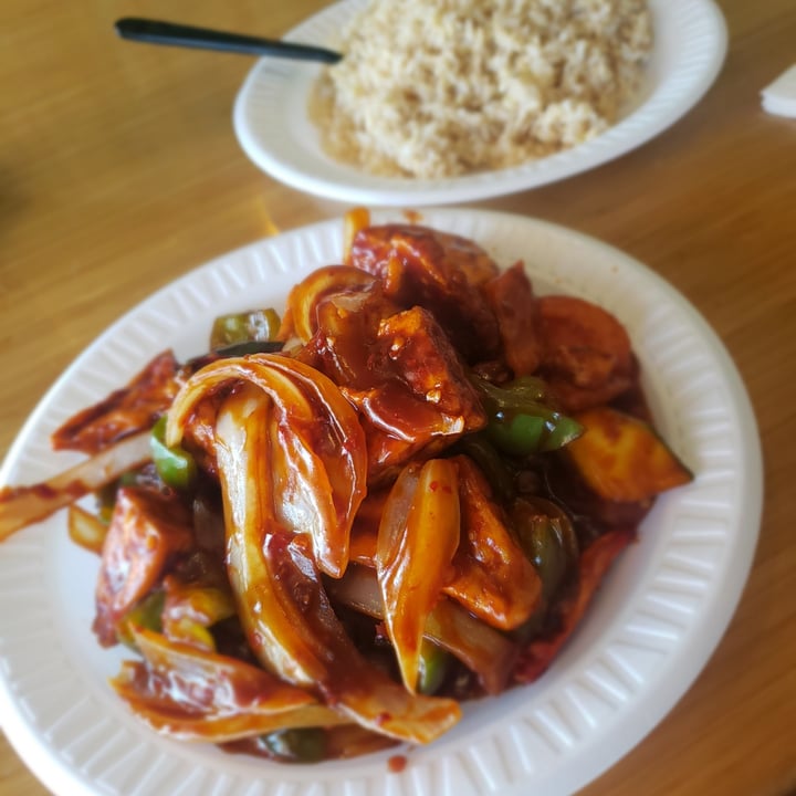 photo of Black Bamboo Chinese Restaurant Szechuan Tofu shared by @mburgos on  31 Dec 2020 - review