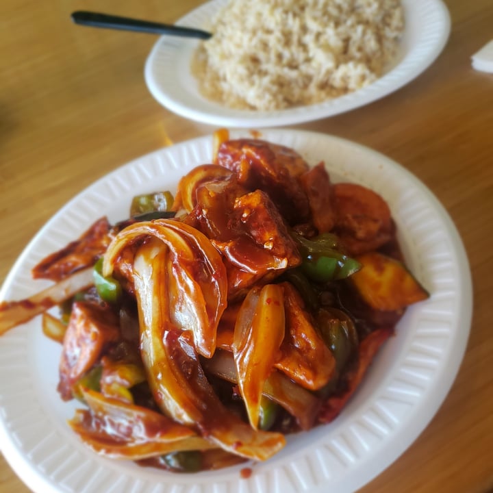 review photo of Black Bamboo Chinese Restaurant Szechuan Tofu shared by @mburgos on 31 Dec 2020 - review