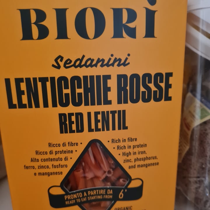 photo of Biori Biori' Sedanini di Lenticchie Rosse Bio shared by @sunnyelle on  22 Aug 2022 - review