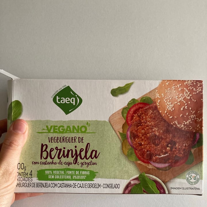 photo of Taeq Hamburger de Grão de Bico shared by @vegly on  29 Aug 2021 - review