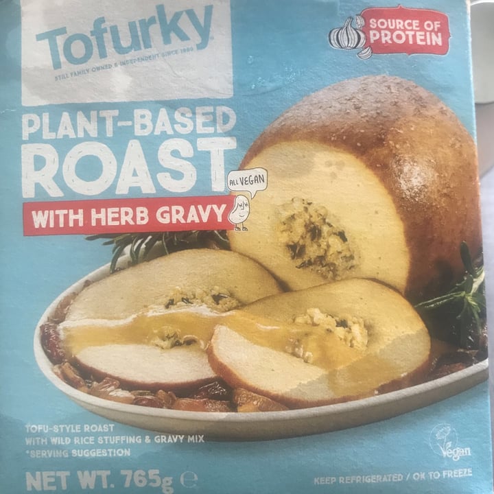 Tofurky PlantBased Roast with Herb Gravy Review abillion