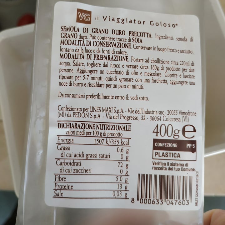 photo of Il Viaggiator Goloso Cous Cous shared by @lussiruggeri on  24 Mar 2022 - review