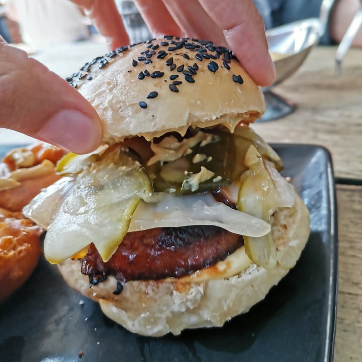 photo of Hudsons The Burger Joint (Claremont) The Vegan Cheese shared by @lunascorner on  24 Apr 2022 - review