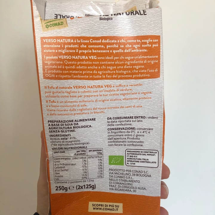 review photo of Conad Bio Tofu al naturale shared by @alstaro on 11 Apr 2022 - review