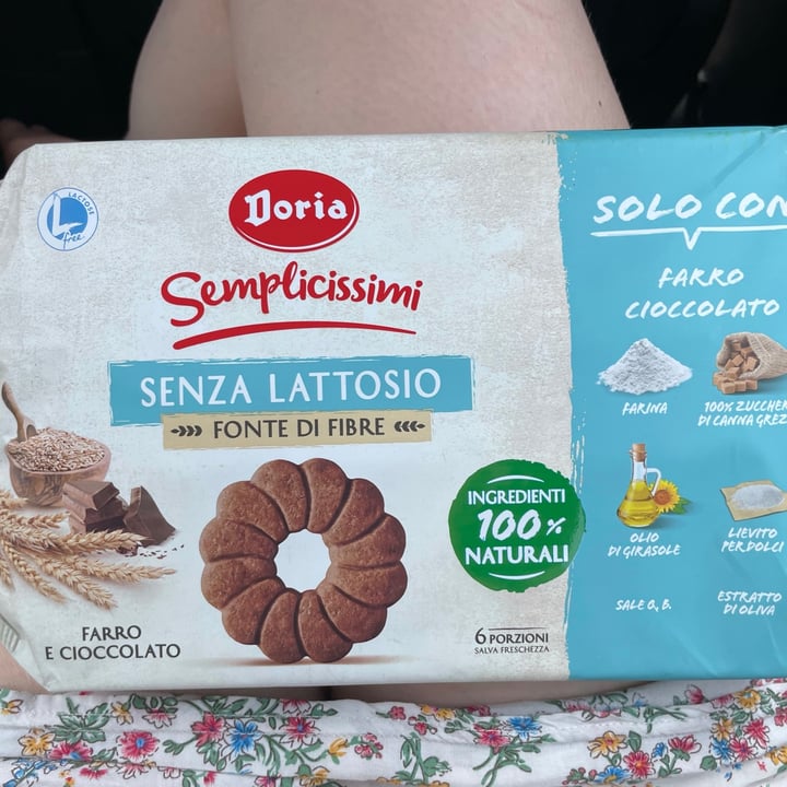 review photo of Doria Semplicissimi Farro e Cioccolato shared by @lulipast on 25 Jul 2021 - review