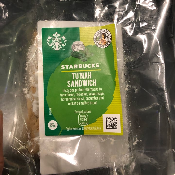 photo of Starbucks Tu’nah Mayo Sandwich shared by @raffamarini on  20 Mar 2022 - review