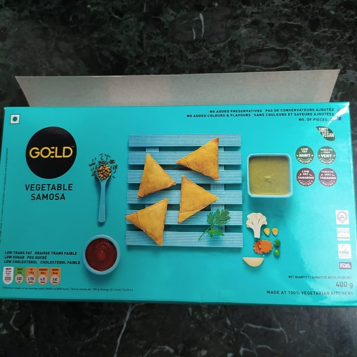 review photo of Goeld Vegetable samosa shared by @anitapokhriyal on 28 Mar 2022 - review