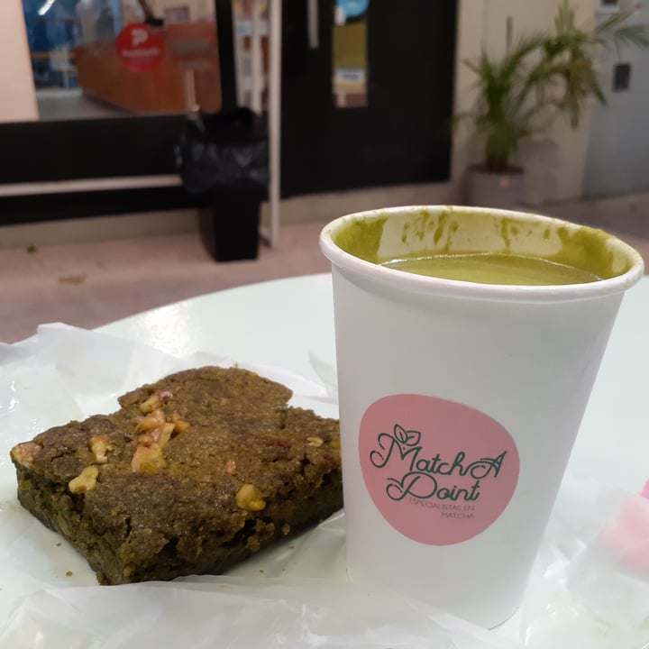photo of Matcha Point Brownie shared by @lalaveg on  30 Jan 2021 - review