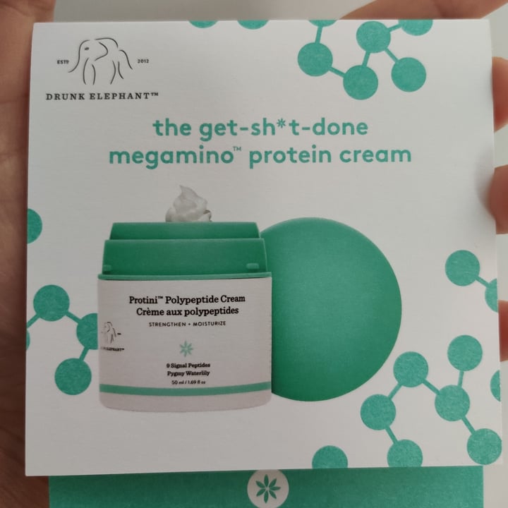 photo of Drunk Elephant Protini Polypeptide Cream shared by @fourdollars on  06 Jan 2021 - review
