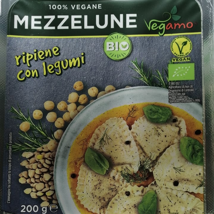 review photo of Vegamo Mezzelune Ai legumi shared by @tirnanog on 06 Apr 2022 - review