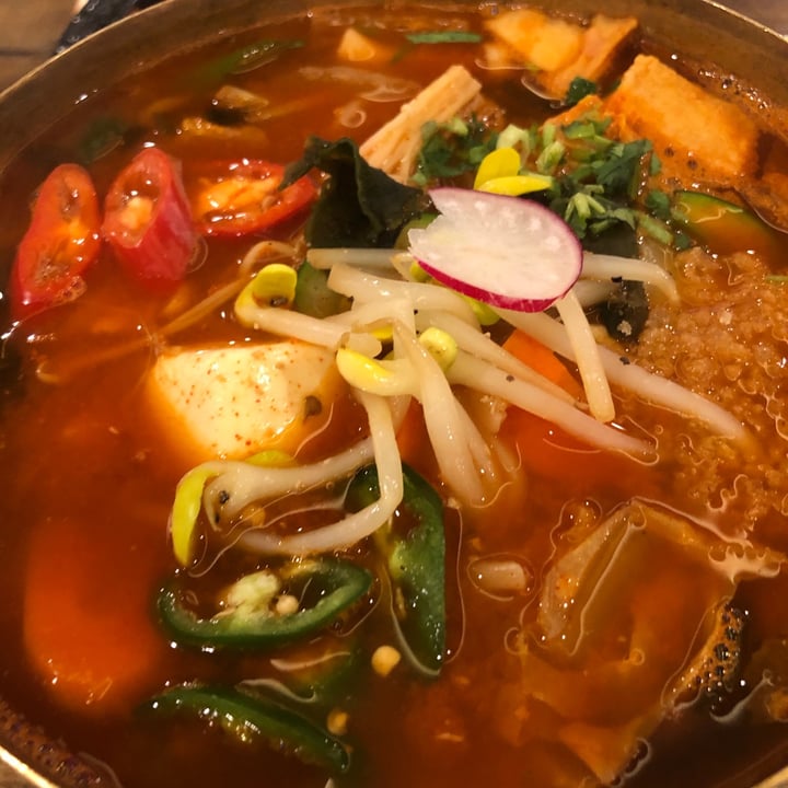 photo of Daehwa Vegetarian Soondubu Jjigae shared by @soy-orbison on  01 May 2021 - review