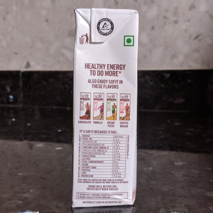 photo of Sofit Soya Milk Sugar Free shared by @ramansingh on  04 Apr 2021 - review