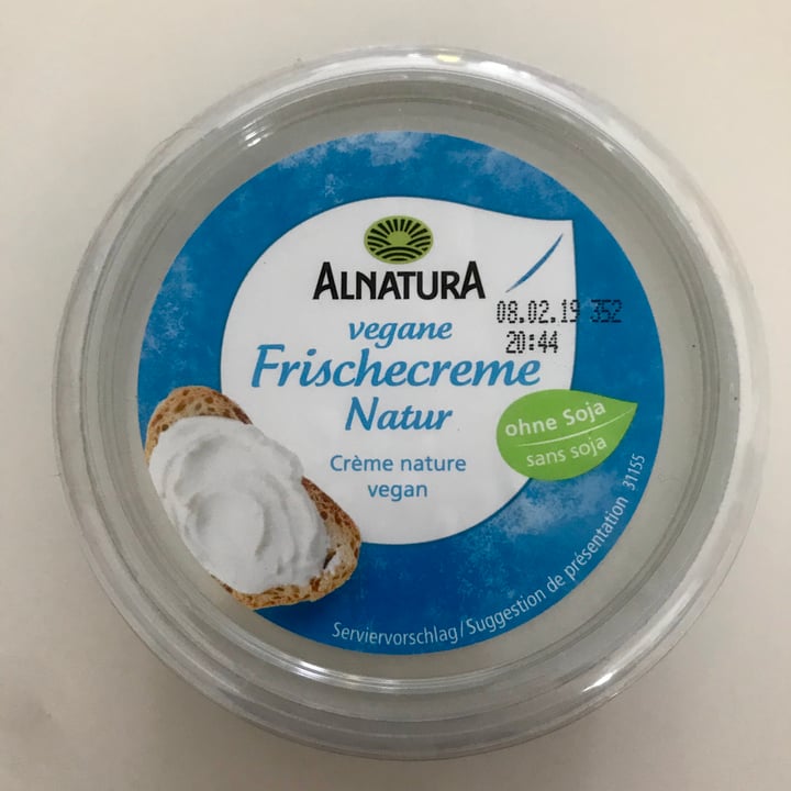 photo of Alnatura Vegane Frischecreme Natur shared by @lea on  09 Feb 2019 - review