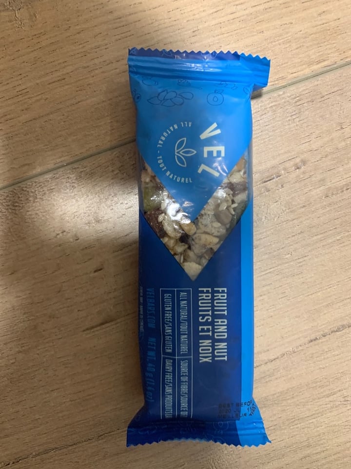 photo of Vel Fruit And Nut Bar shared by @kready on  23 Nov 2019 - review