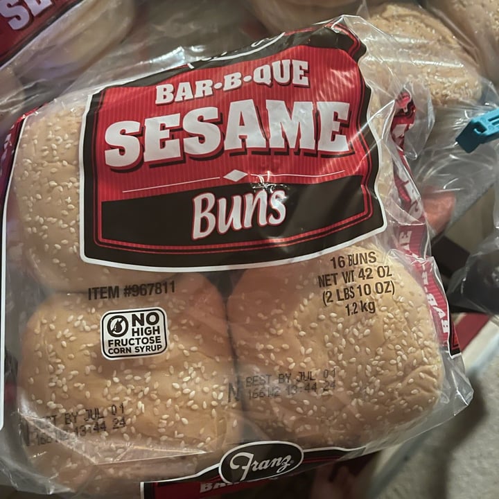 photo of Franz Franz BAR.B.QUE Sesame Buns shared by @sameemmushtari1998 on  21 Jun 2022 - review