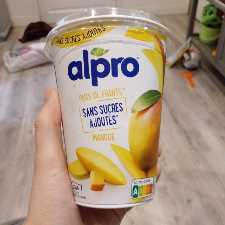photo of Alpro Mango Yogurt (No Added Sugars) shared by @dannylane on  04 May 2022 - review