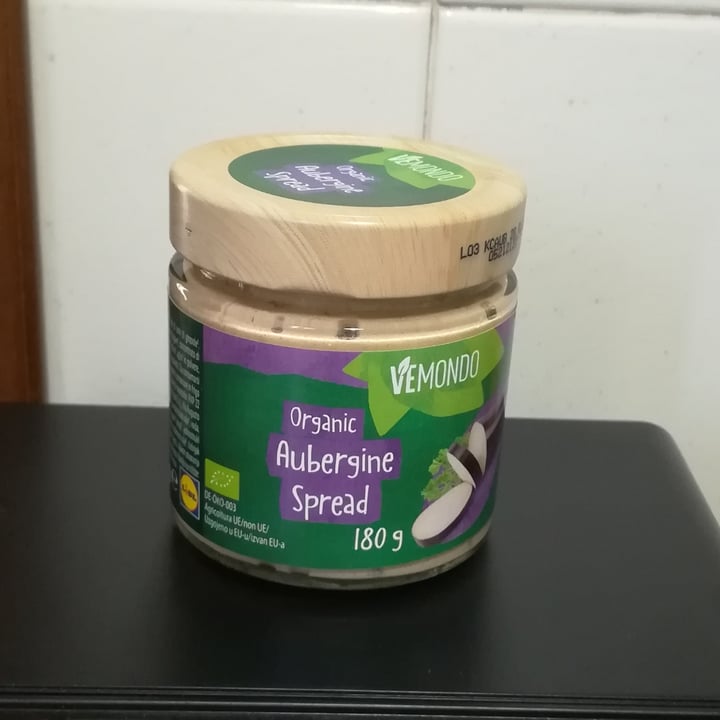 photo of Vemondo  Organic Aubergine Spread shared by @aneres on  28 Aug 2022 - review