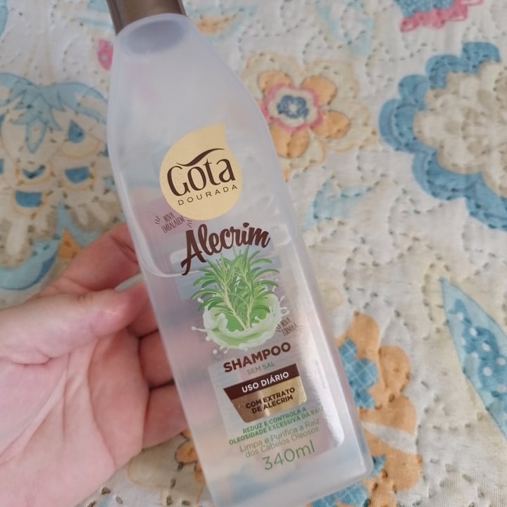 review photo of shampoo vegano Gota Dourada shampoo shared by @ddry on 10 May 2022 - review