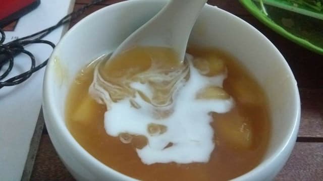 Photo of the dish “Hot coconut cassava che”