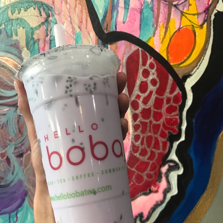 review photo of Hello Boba taro coconut milk shared by @lovemeganphotography on 20 Jul 2022 - review