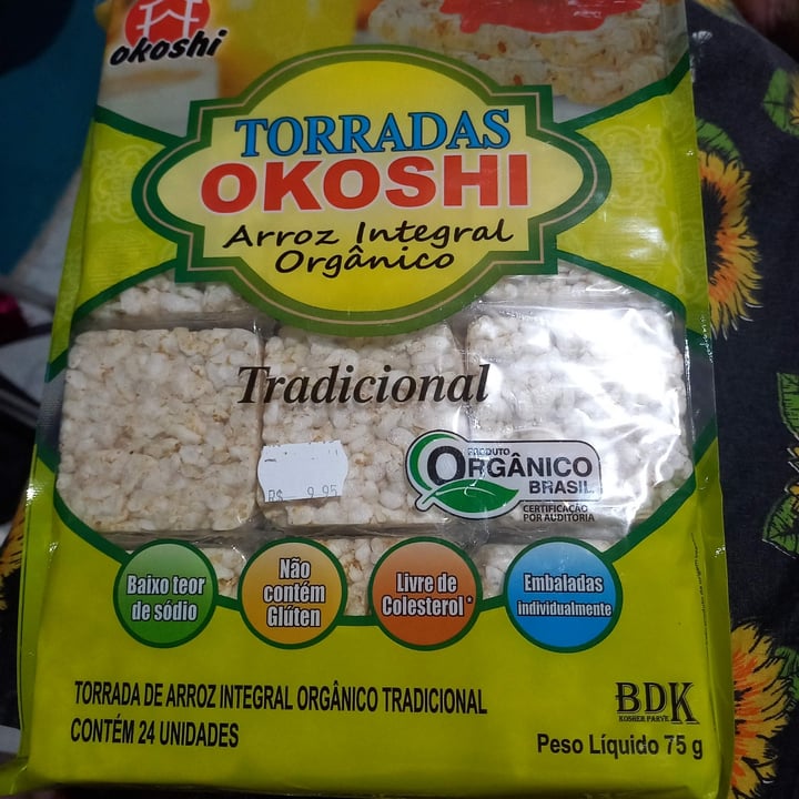 review photo of Okoshi torradas okoshi Arroz Integral shared by @verapontes on 19 Nov 2022 - review