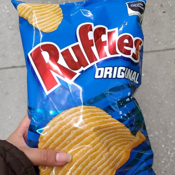 photo of Sabritas Ruffles Original shared by @fergievegan on  25 Feb 2022 - review