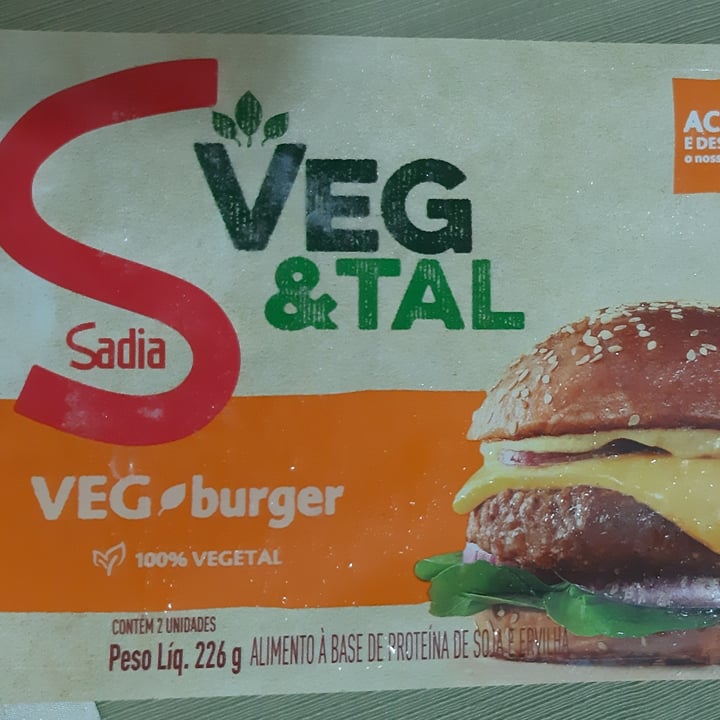 photo of Sadia Hambúrguer Vegetal shared by @fernandadc on  22 Apr 2022 - review