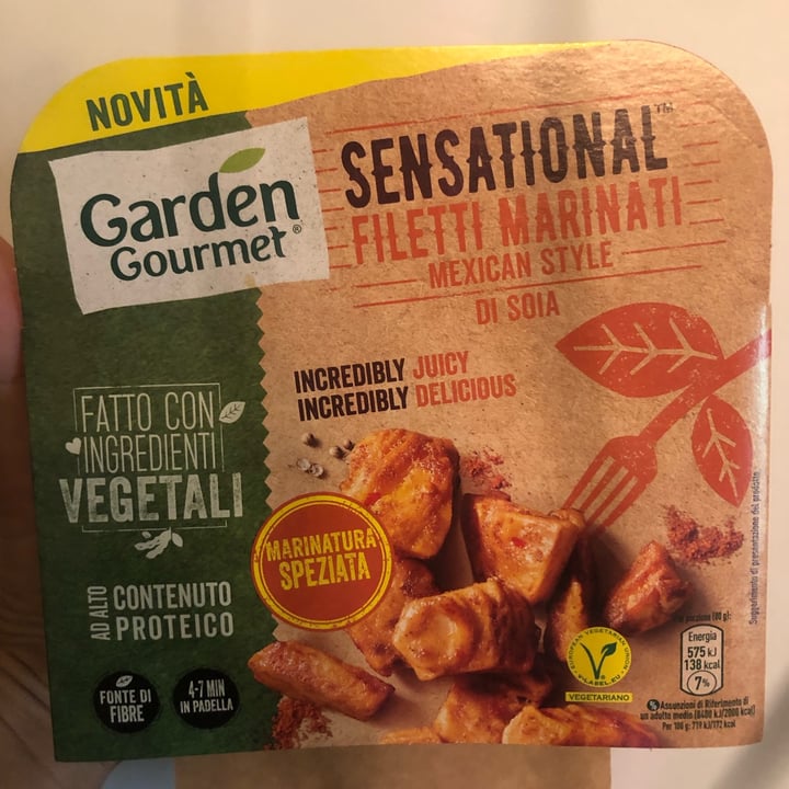 photo of Garden Gourmet Filetti Marinati Mexican Style shared by @monicagugu82 on  05 Jul 2022 - review