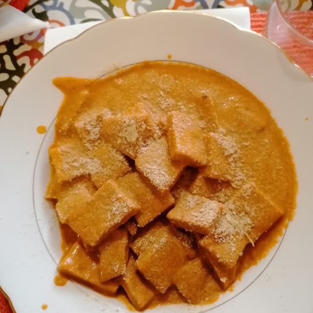 Photo of the dish “testaroli cantinone”