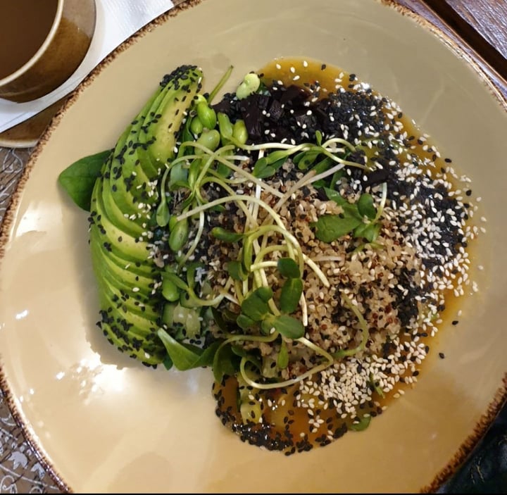 review photo of Literaturne Kafe Imbyr Salad With Black Carrots, Avocado In Mango Sauce shared by @simka on 05 Mar 2020 - review
