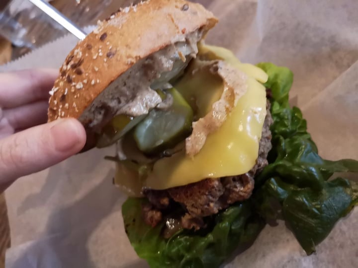 photo of Bareburger Impossible Burger shared by @haleysdff on  05 Jan 2019 - review
