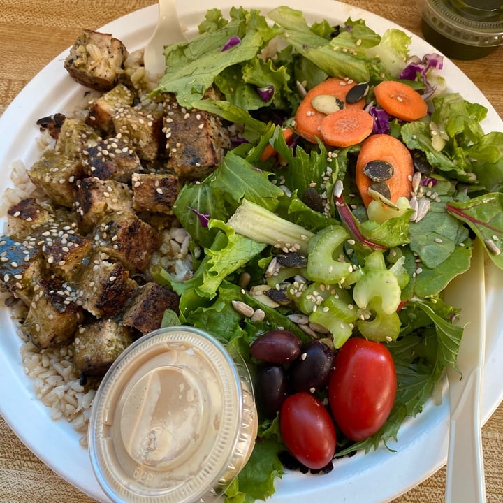 review photo of Sugar Apple Organic Restaurant, Cafe & Market Tofu Salad shared by @divyasandeep on 13 Dec 2020 - review
