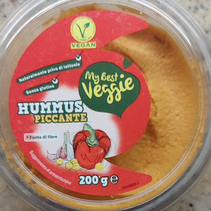 photo of My Best Veggie Hummus Piccante shared by @anninaerre on  28 Sep 2022 - review