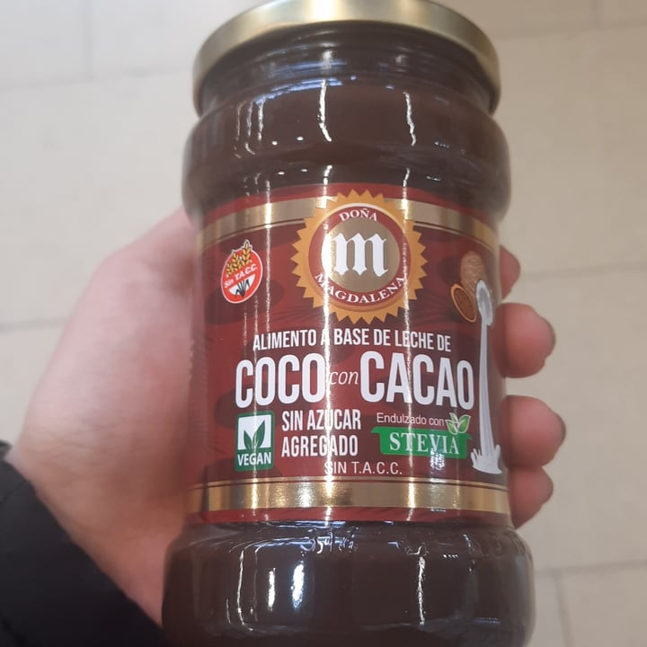 photo of Doña Magdalena Alimento A Base De Leche De Coco Con Cacao shared by @marleneriolo on  30 Jun 2022 - review