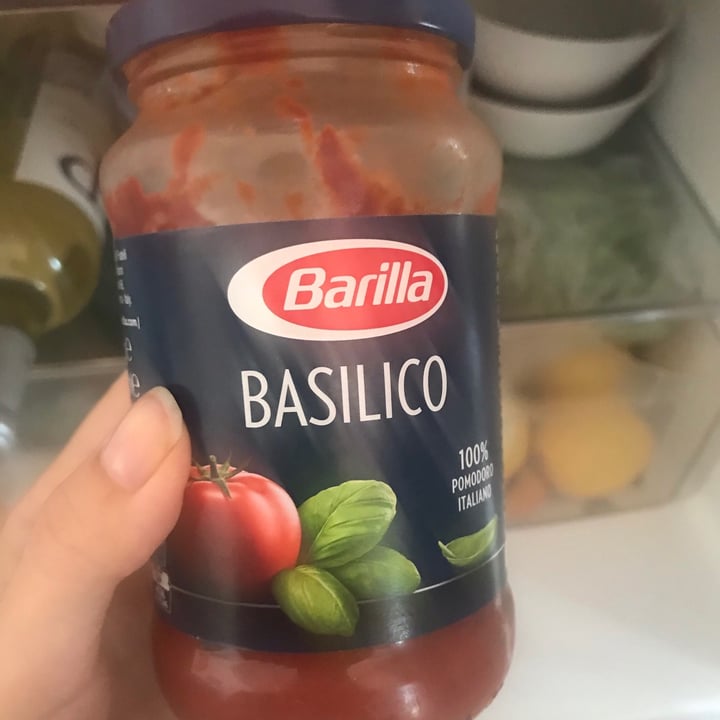 photo of Barilla Tomato Basil shared by @vegandumbo on  23 Jun 2020 - review