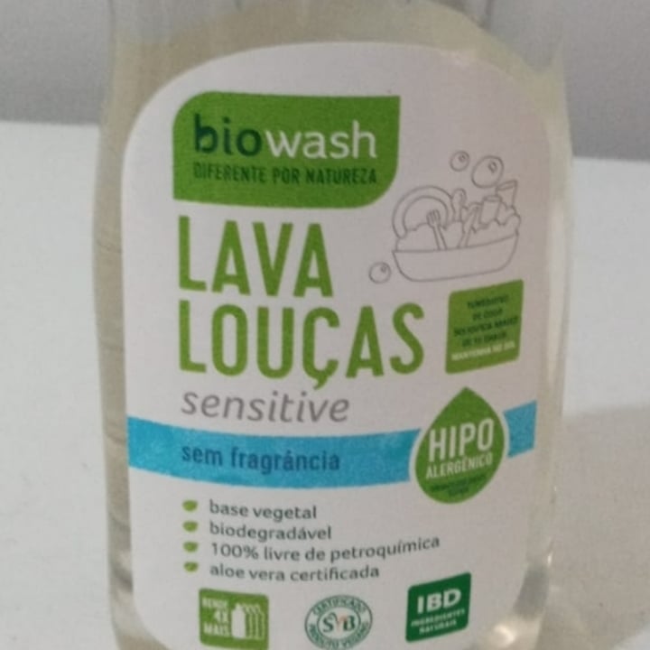 photo of Biowash lava louças sensitive sem fragrância shared by @elianalia on  09 Nov 2022 - review