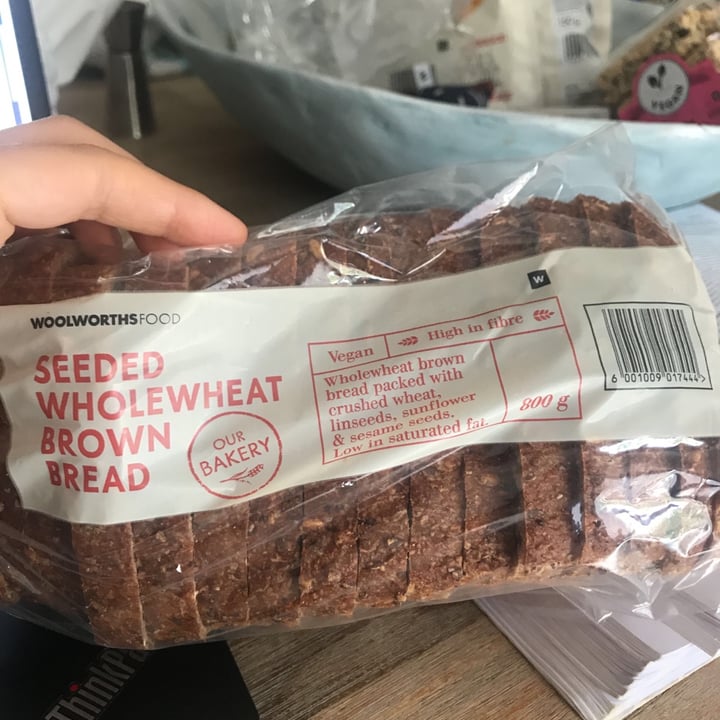 photo of Woolworths Seeded wholewheat Brown bread shared by @christinefourie on  21 Jan 2021 - review