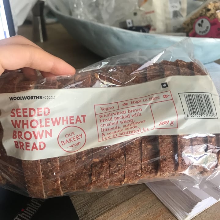 review photo of Woolworths Seeded wholewheat Brown bread shared by @christinefourie on 21 Jan 2021 - review