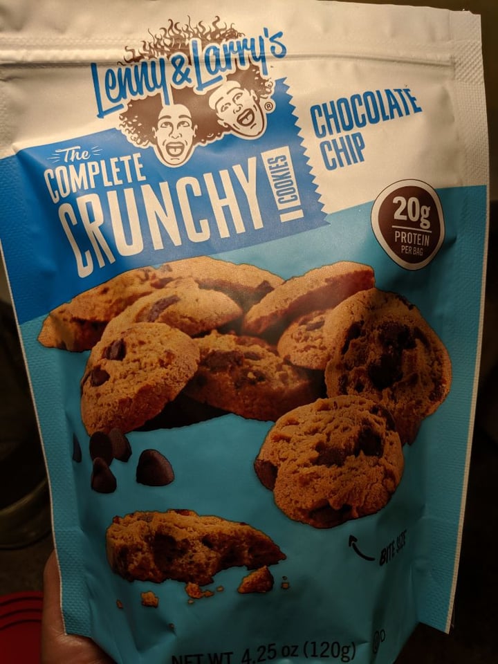 photo of Lenny & Larry’s The Complete Crunchy Cookies Chocolate Chip shared by @compassionatekisses on  27 Sep 2019 - review