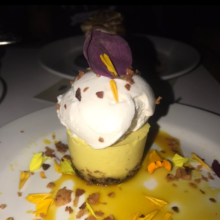 photo of Little Pine Restaurant Passion Fuit Cheesecake shared by @animalliberation on  11 Jul 2020 - review