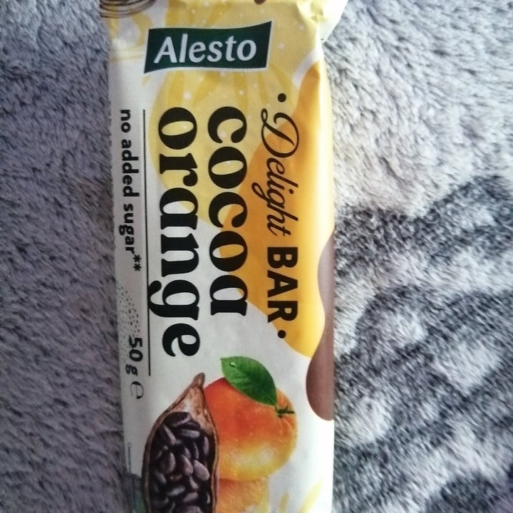photo of Alesto Delight Bar Cocoa Orange shared by @imola on  20 Sep 2022 - review