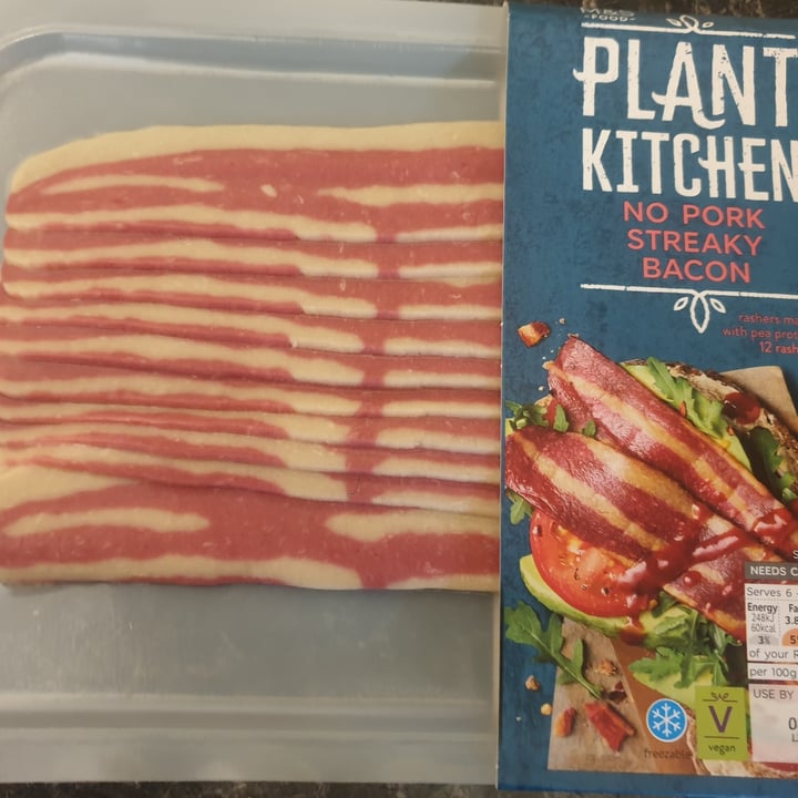 photo of Plant Kitchen (M&S) No Pork Streaky Bacon shared by @vejan269 on  26 Jun 2021 - review