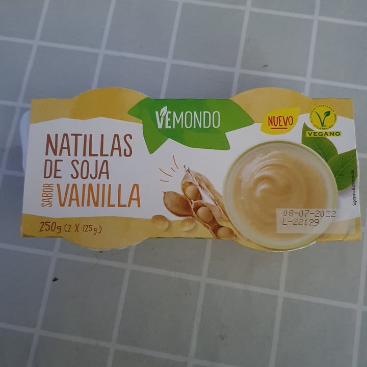 photo of Vemondo Natillas de Soja - Sabor Vainilla shared by @joyandkiran on  22 May 2022 - review