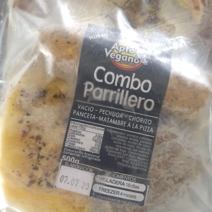 photo of Apto Vegano Consciente Combo Parrillero shared by @carocicare on  24 Dec 2020 - review