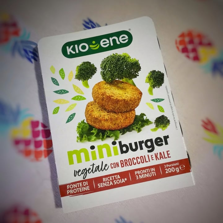 photo of Kioene Mini Burger Broccoli & Kale shared by @camyveg on  29 May 2021 - review