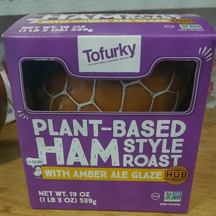 review photo of Tofurky Plant-Based Ham Style Roast with Amber Ale Glaze shared by @debbiediamond on 21 Oct 2020 - review